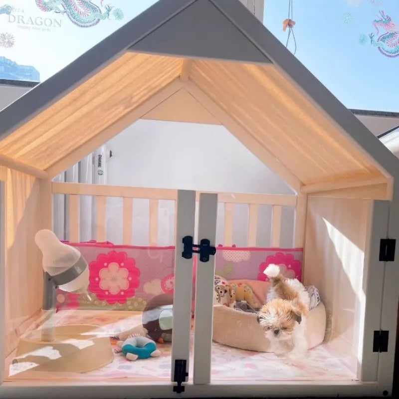 Large Kennel House Villa Wear and Grip Resistance Luxury Dogs