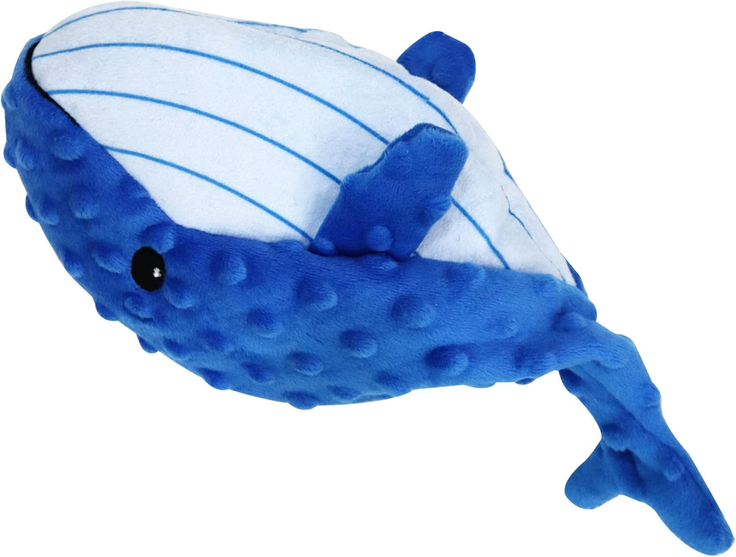 Puppy Chew Toys - Sea Animal Soft Puppy Toys No Stuffing - Squeaky Dog Toy Sets for Small and Medium Dogs(Whale)