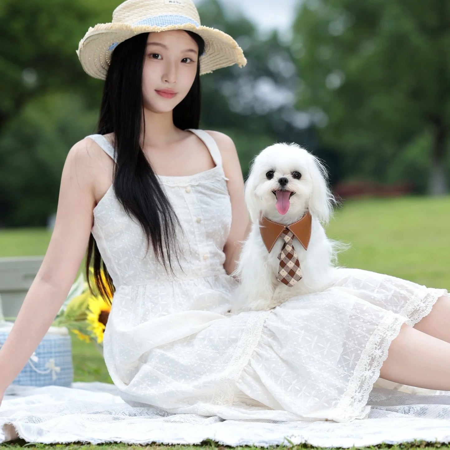 luxury leather Dog Bow Tie pet Drool Bib leather do Collar Scarf for Golden Retrievers Cute Cat Pet Accessories pet collar