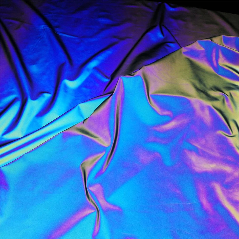 Reflective & Iridescent Dog Harness And Leash 4 piece Set