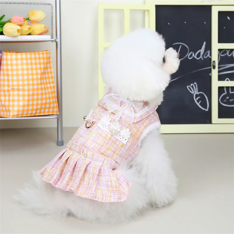 Small Dogs Cotton Summer vest-Dress