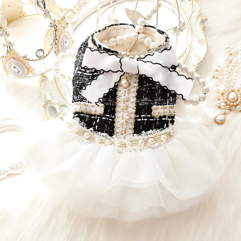 Luxury Princess Dog Dress Pet Small  Dog Clothes