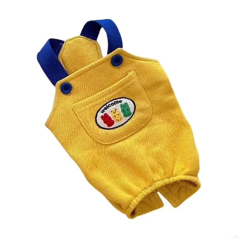 Adjustable Shoulder Belt Pet Suspenders Pants Comfortable Polyester Overalls Easy to Wear For Small Breeds and Cats